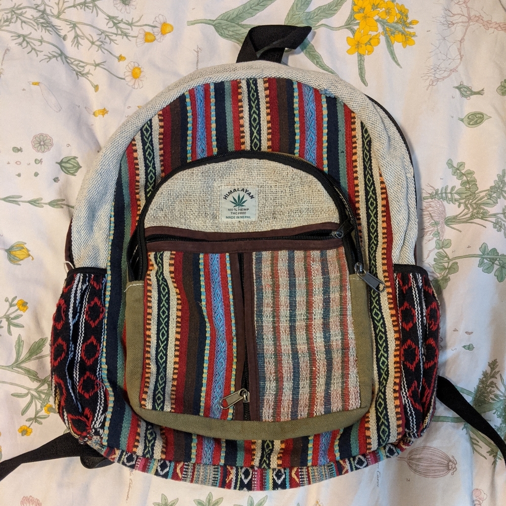 Hemp backpack